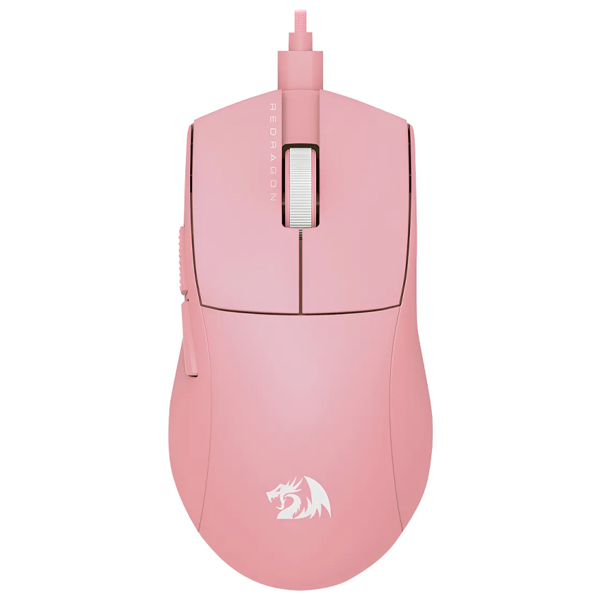 Mouse Redragon K1ng 1k Rgb 12400 Dpi Rosa
